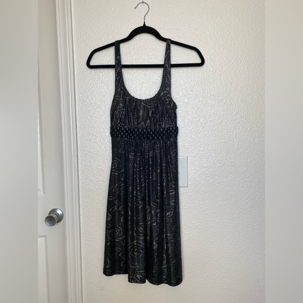 Black cocktail dress